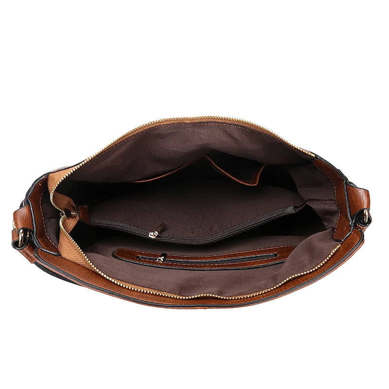 Leather Hobo Bag for Women