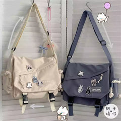 Large Capacity Nylon Crossbody Bag