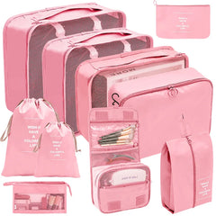 Travel Organizer Packing Cubes Set