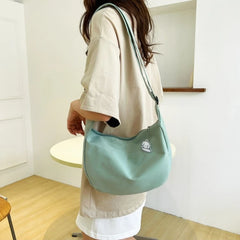 Solid Harajuku All-Match Shoulder Bag for Women