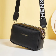 Simple Style PU Leather Shoulder Bag