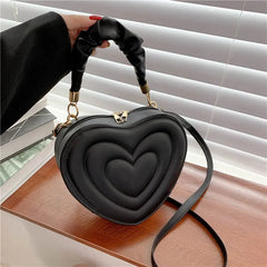 Love Heart Shape Shoulder Bag