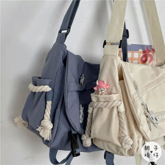 Large Capacity Nylon Crossbody Bag