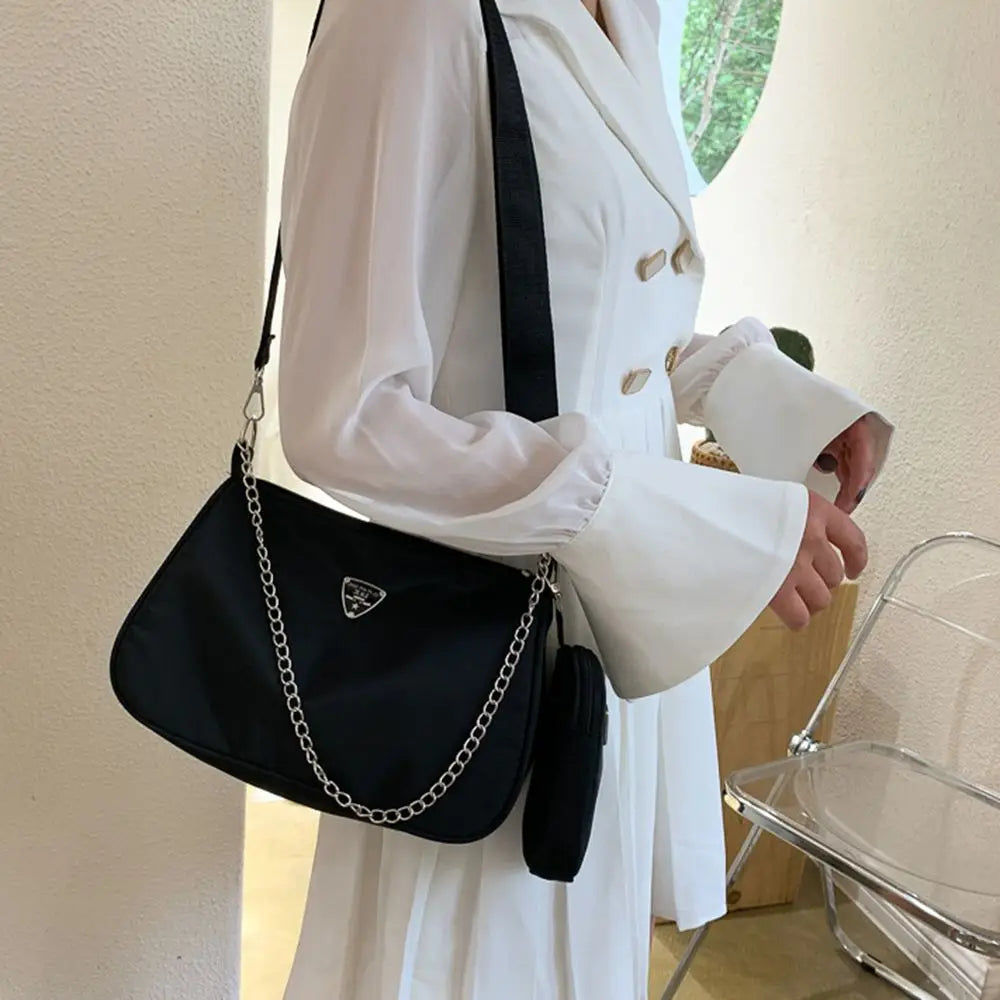 Fashion Casual Handbag Set: Crossbody and Shoulder Bags