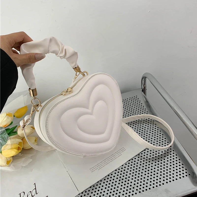 Love Heart Shape Shoulder Bag