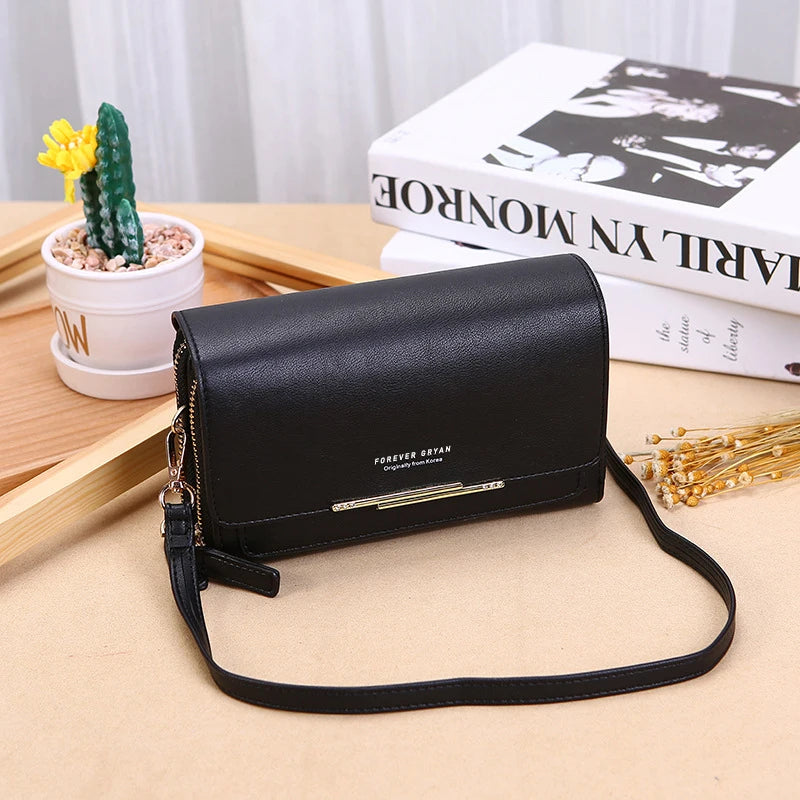 Multifunctional PU Leather Shoulder Bag